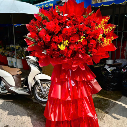 Hoa khai trương long an 