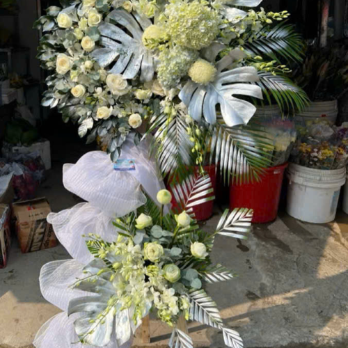 Mẫu hoa chia buồn đức hòa mã-2